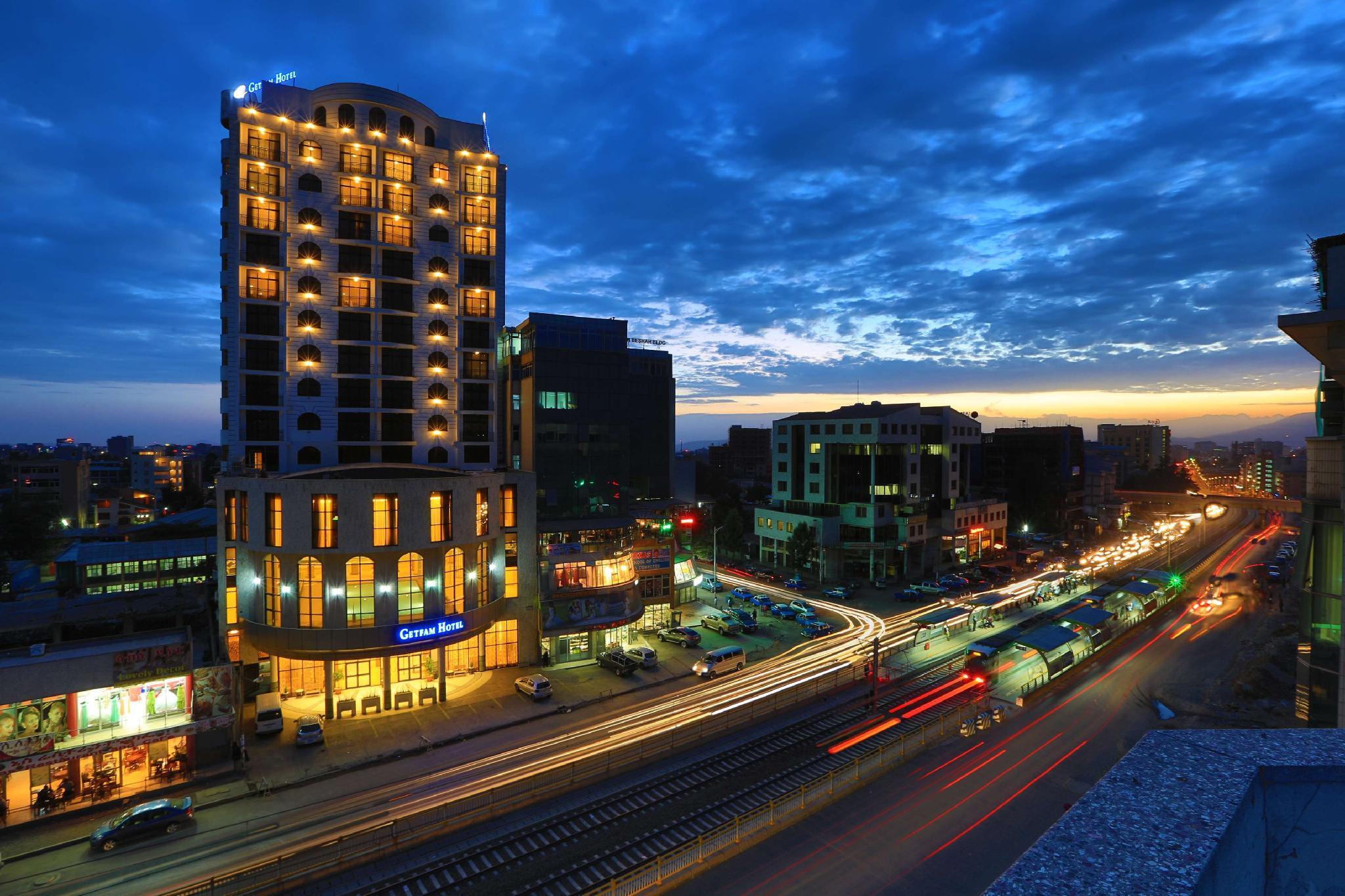 Getfam Hotel Addis Ababa Exterior foto